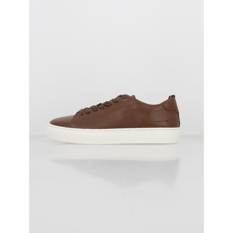 Baskets premium cupsole marron homme - Tommy Hilfiger