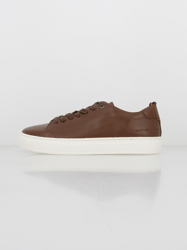 Baskets premium cupsole marron homme - Tommy Hilfiger