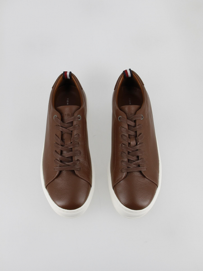 Baskets premium cupsole marron homme - Tommy Hilfiger