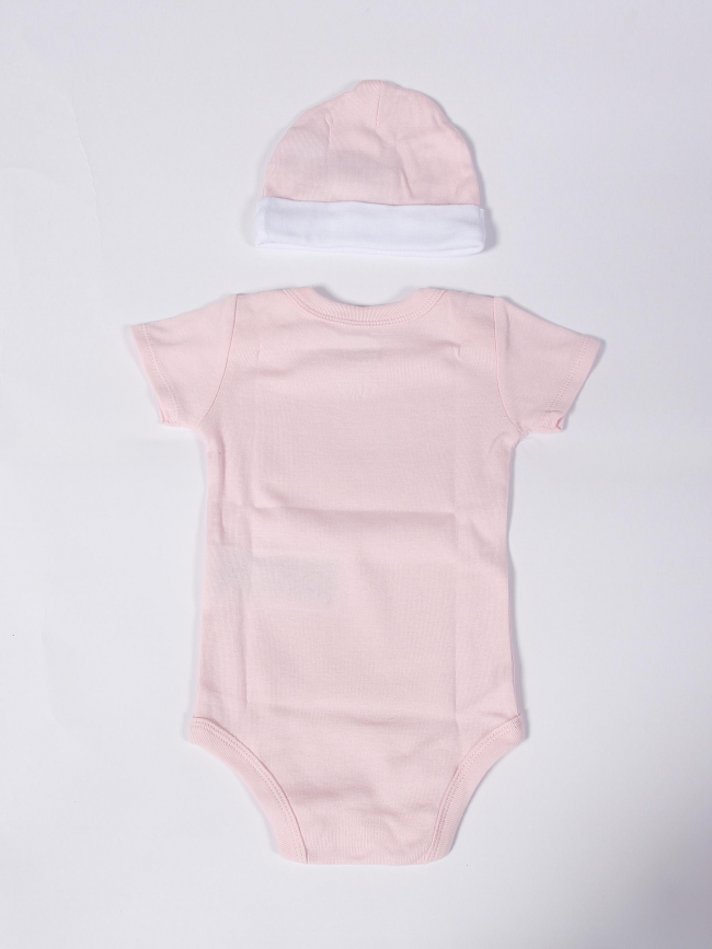 Ensemble 3 pièces body batwing 6-12 mois rose bébé - Levi's