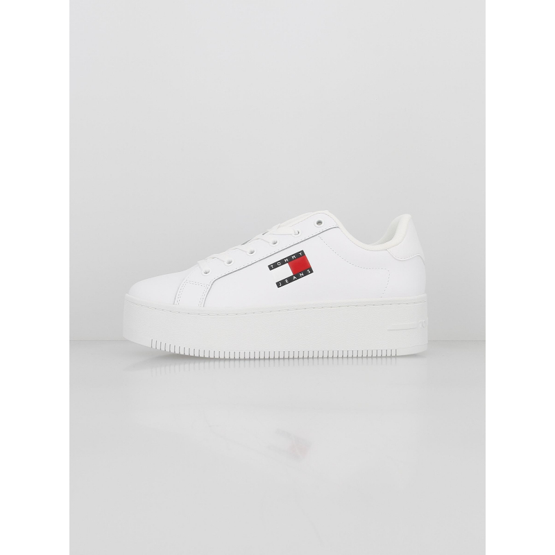 Baskets à plateforme essential blanc femme - Tommy Jeans