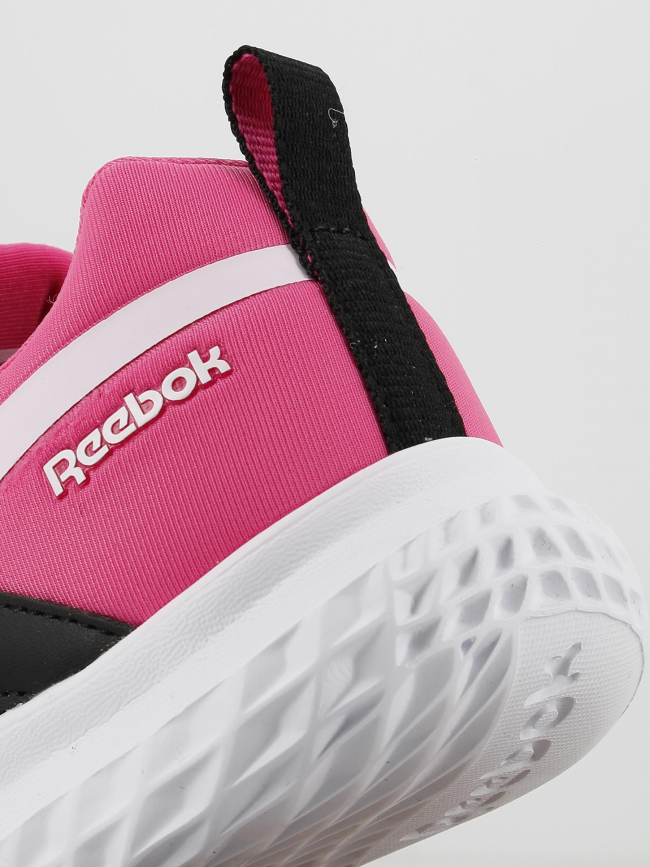 Baskets rush runner 5 rose noir fille - Reebok