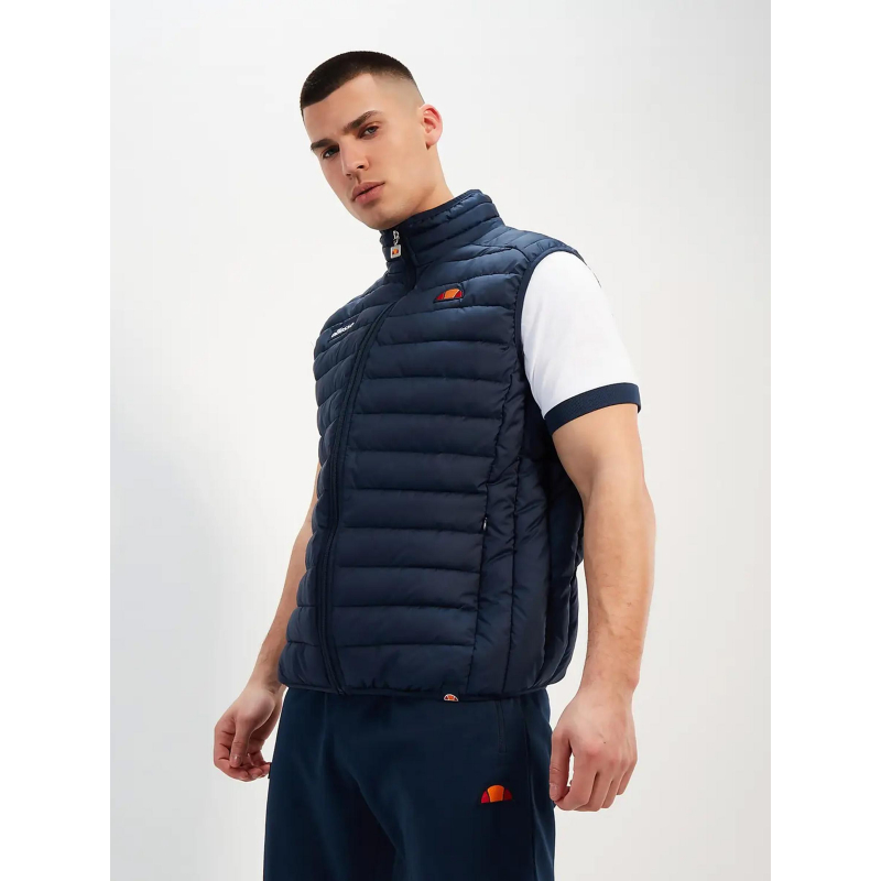 Doudoune sans manche bardy bleu marine homme - Ellesse