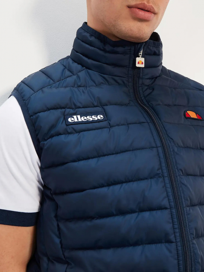 Doudoune sans manche bardy bleu marine homme - Ellesse