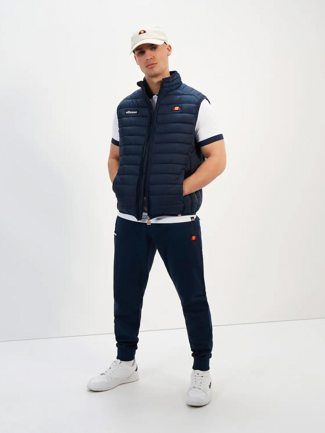 Doudoune sans manche bardy bleu marine homme - Ellesse