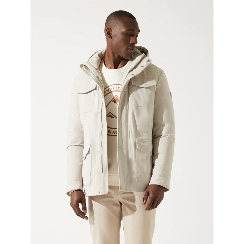 Blouson parka miran beige homme - Izac