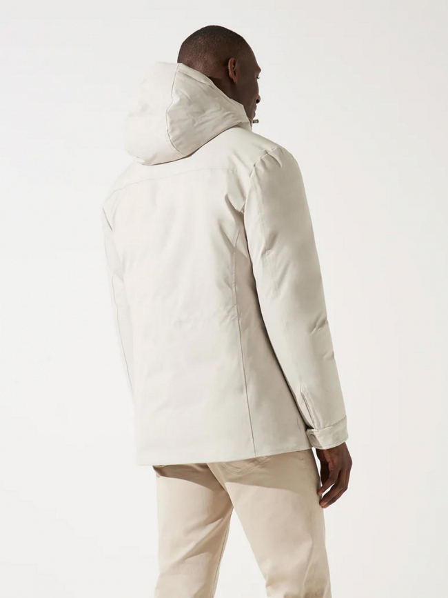 Blouson parka miran beige homme - Izac