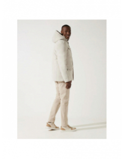 Blouson parka miran beige homme - Izac