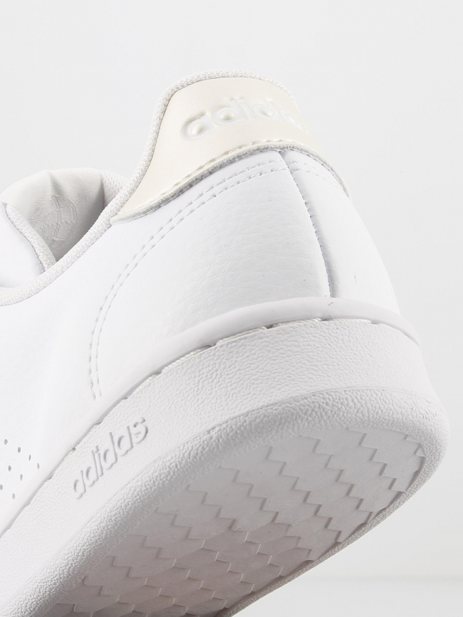 Baskets basses advantage basique blanc femme - Adidas