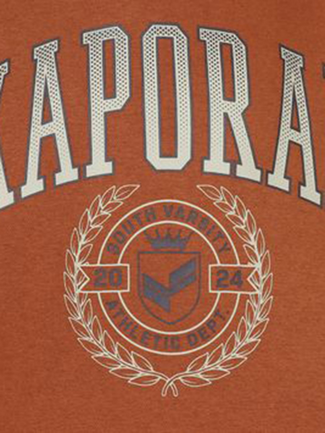 Sweat à capuche edvin marron garçon - Kaporal