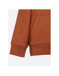 Sweat à capuche edvin marron garçon - Kaporal