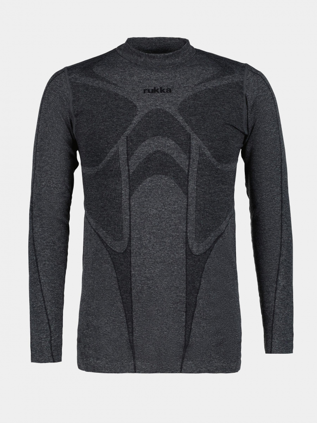 T-shirt thermique baselayer gris homme - Rukka