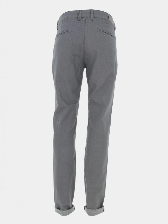 Pantalon chino slim verfait gris homme - Izac