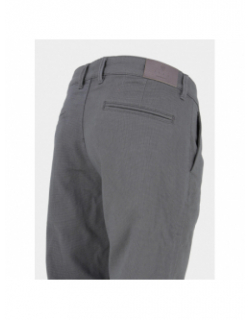 Pantalon chino slim verfait gris homme - Izac