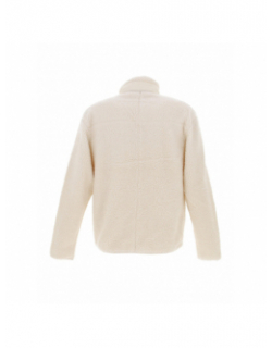 Veste polaire sherpa este blanc écru homme - Ellesse