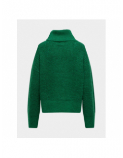 Pull col roulé alina life vert femme - Jacqueline De Yong