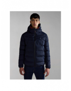 Doudoune d'hiver newton bleu marine homme - Napapijri