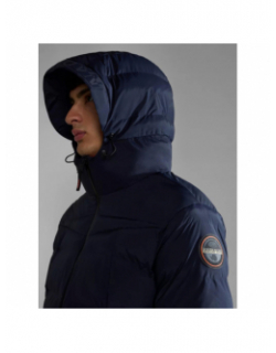 Doudoune d'hiver newton bleu marine homme - Napapijri