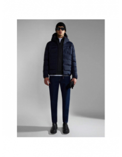 Doudoune d'hiver newton bleu marine homme - Napapijri