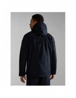 Blouson anorak rainforest pocket 2 noir homme - Napapijri