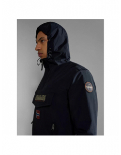 Blouson anorak rainforest pocket 2 noir homme - Napapijri