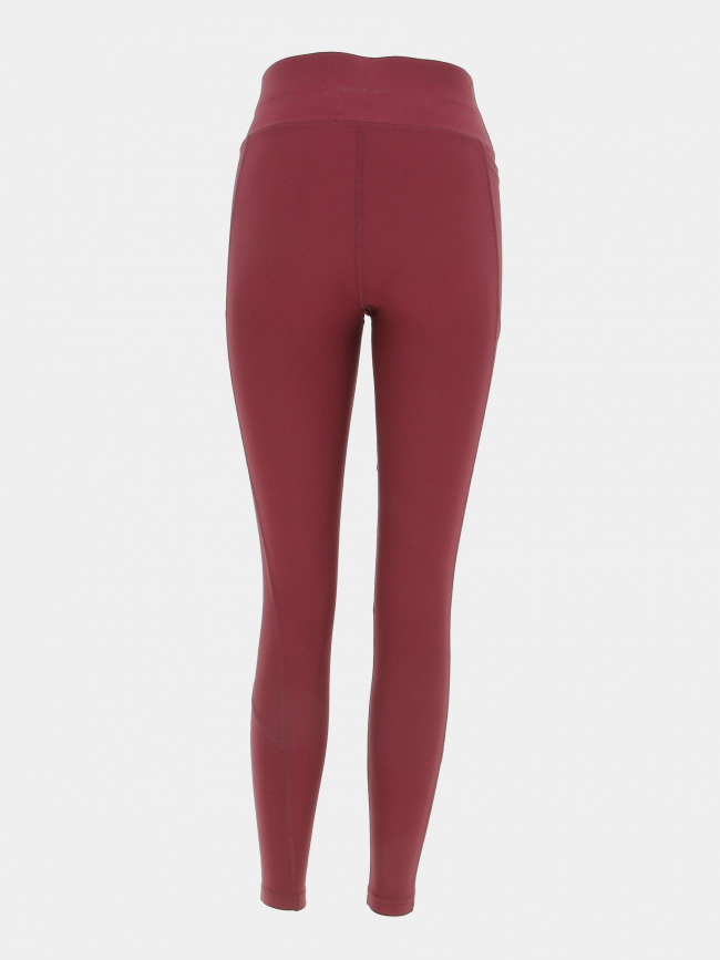 Legging de sport côtelé jana bordeaux femme - Only