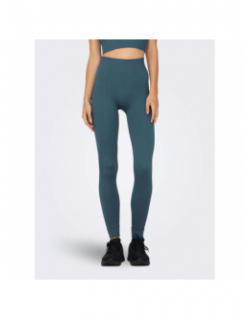 Legging côtelé jaia life play bleu femme - Only