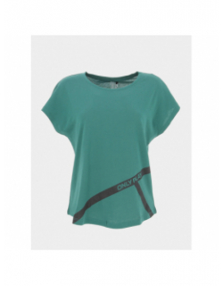 T-shirt loose bondy life play vert femme - Only