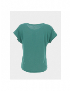 T-shirt loose bondy life play vert femme - Only