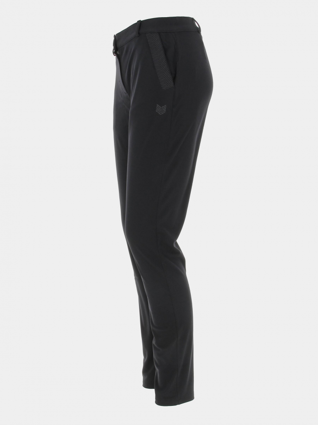 Pantalon chino slim christina noir femme - Hbt