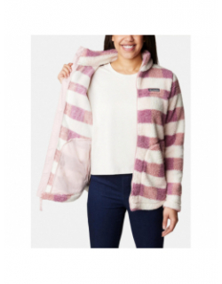 Veste polaire west bend rose violet femme - Columbia