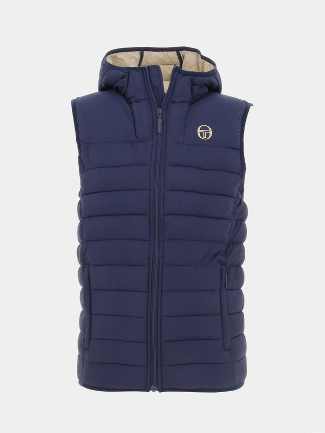 Doudoune sans manche vessen bleu marine homme - Sergio Tacchini