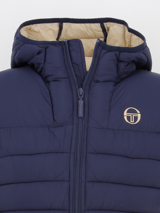 Doudoune sans manche vessen bleu marine homme - Sergio Tacchini