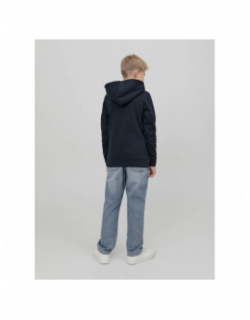 Sweat à capuche lakewood noir enfant - Jack & Jones