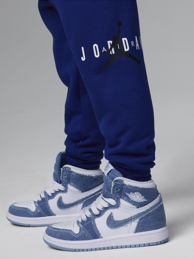 Ensemble de survêtement sweat jogging logo bleu enfant - Jordan