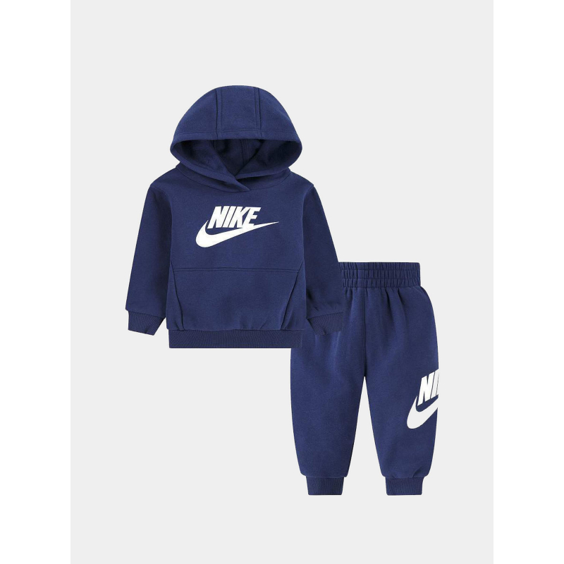 Ensemble sweat jogging club fleece bleu marine enfant - Nike