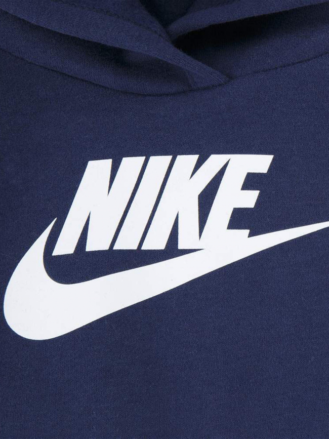 Ensemble sweat jogging club fleece bleu marine enfant - Nike