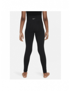 Legging yoga taille haute dri-fit noir fille - Nike