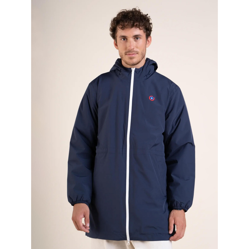 Veste imperméable polaire pompidou indigo bleu - Flotte