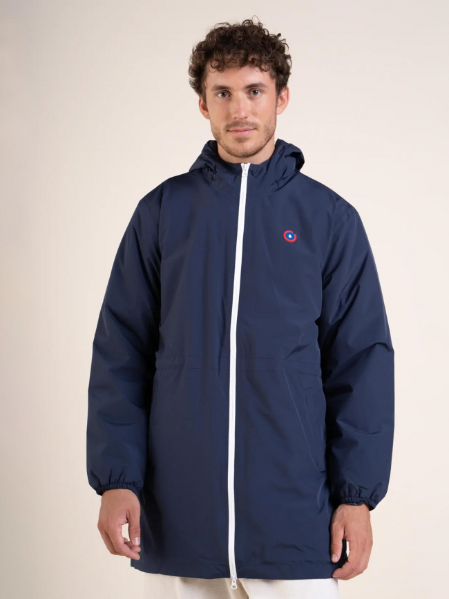 Veste imperméable polaire pompidou indigo bleu - Flotte