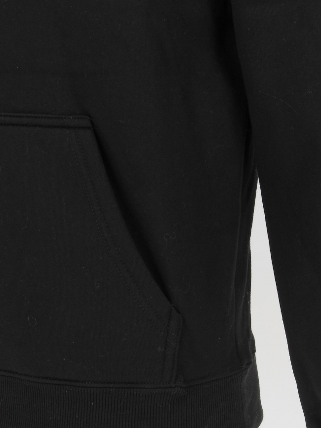 Sweat à capuche logo brodé signature noir enfant - Project X Paris