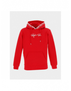 Sweat à capuche signature logo rouge enfant - Project X Paris