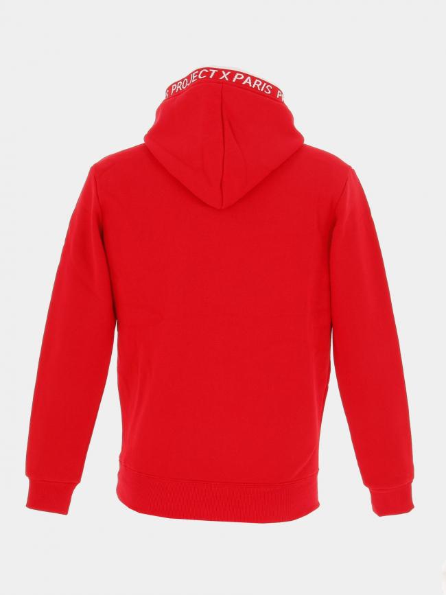 Sweat à capuche signature logo rouge enfant - Project X Paris
