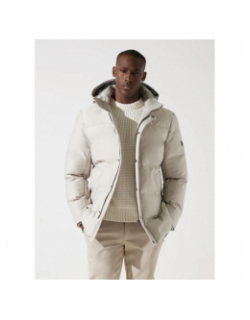 Blouson parka matelassée mikita beige homme - Izac