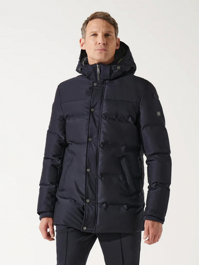 Blouson parka mikita bleu marine homme - Izac