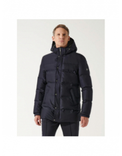 Blouson parka mikita bleu marine homme - Izac