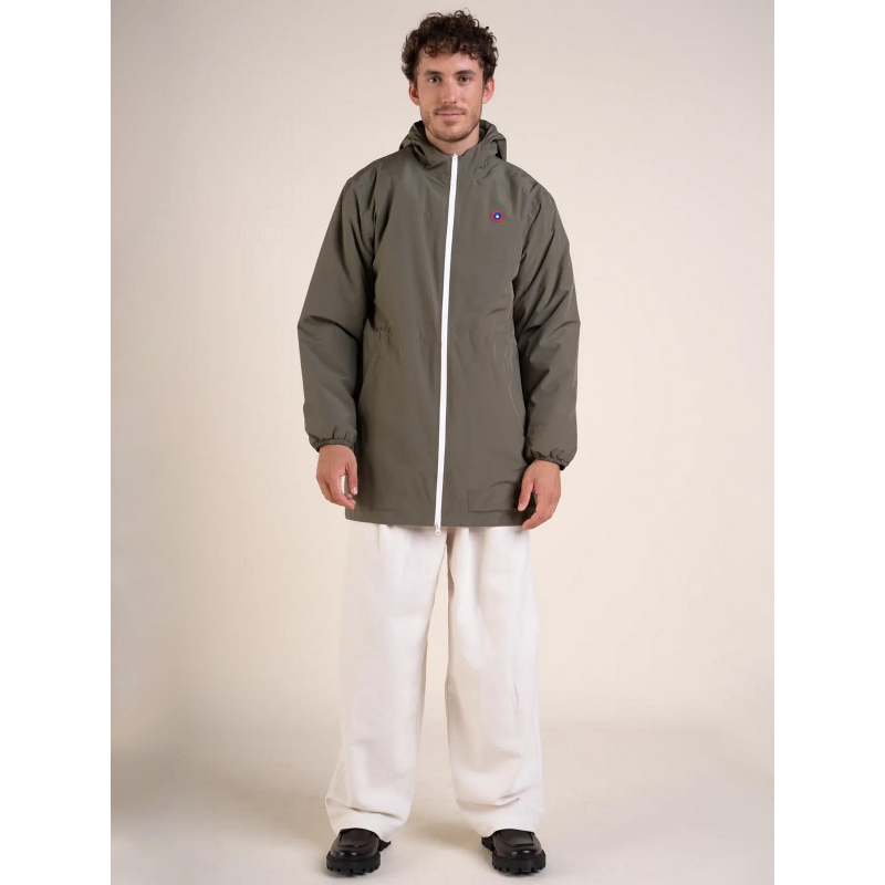 Veste imperméable polaire pompidou kaki - Flotte