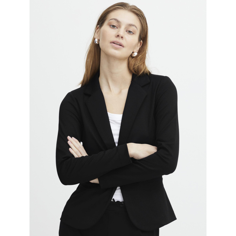 Veste blazer kate noir femme - Ichi