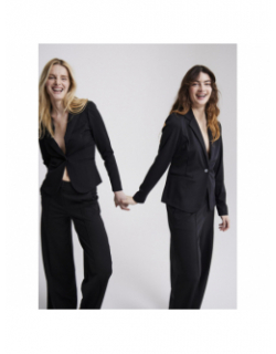 Veste blazer kate noir femme - Ichi