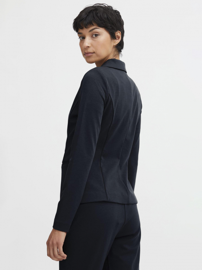 Veste blazer kate bleu marine femme - Ichi